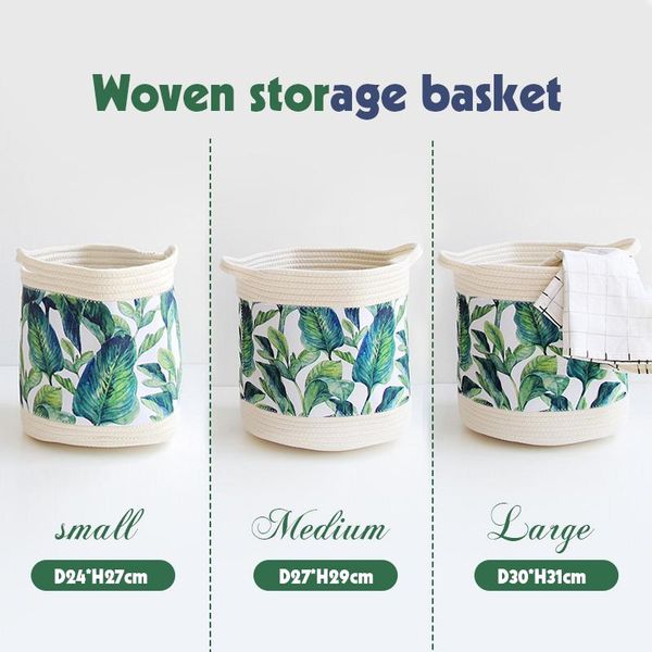 laundry bags nordic style green plant cotton thread storage basket weaving finishing rope sundries bucket
laundry bags nordic style green plant cotton thread storage basket weaving finishing rope sundries bucket