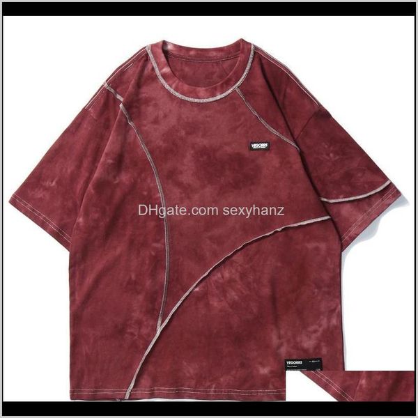 t-shirts & s clothing apparel drop delivery 2021 solid color tie dye t shirt mens hip hop harajuku loose tees casual oversize streetwear, White;black
t-shirts & s clothing apparel drop delivery 2021 solid color tie dye t shirt mens hip hop harajuku loose tees casual oversize streetwear, White;black