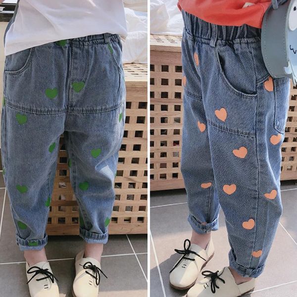 jeans cute love print toddler girls boys pants 2021 spring autumn cusual loose denim elastic waist kids, Blue
jeans cute love print toddler girls boys pants 2021 spring autumn cusual loose denim elastic waist kids, Blue