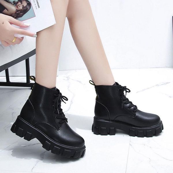 boots women's ins tide autumn and winter thick bottom velvet single women shoes botas, Black
boots women's ins tide autumn and winter thick bottom velvet single women shoes botas, Black