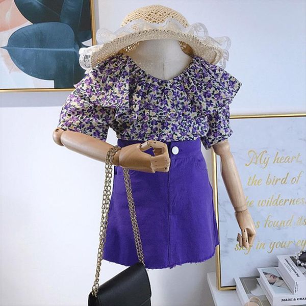 spring summer girl sets fashion floral blouse plus package skirt two piece dress for girls children t shirt easter clothes, White
spring summer girl sets fashion floral blouse plus package skirt two piece dress for girls children t shirt easter clothes, White