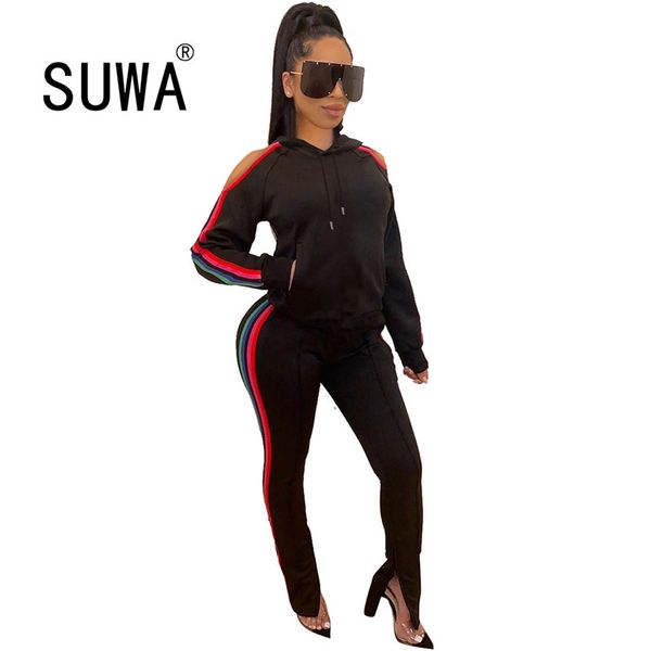 women plus size clothing fall winter two piece set tunic off shoulder long sleeve sweatshirt sport pants trousers 210525, White
women plus size clothing fall winter two piece set tunic off shoulder long sleeve sweatshirt sport pants trousers 210525, White