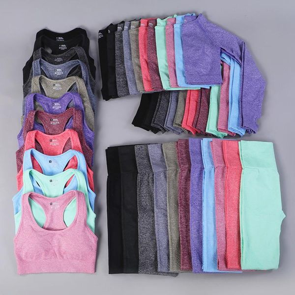 yoga outfit women vital seamless set fitness clothing high waist gym leggings+padded push up sports bra running sportswear track suit
yoga outfit women vital seamless set fitness clothing high waist gym leggings+padded push up sports bra running sportswear track suit