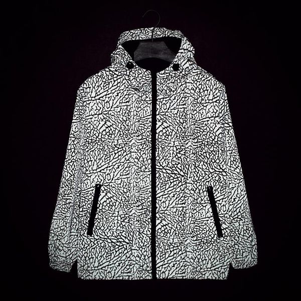 men's jackets full reflective men jacket night shiny harajuku nightclubs hip-hop skateboard streetwear hooded windbreaker hoodie coat, Black;brown
men's jackets full reflective men jacket night shiny harajuku nightclubs hip-hop skateboard streetwear hooded windbreaker hoodie coat, Black;brown