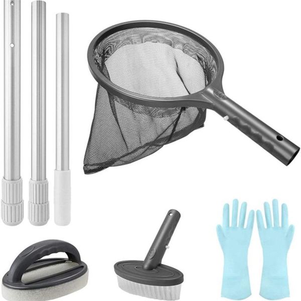 pool & accessories 5pcs swimming cleaning kit small fishing net and brush set with 3 sections tube floating skimmer
pool & accessories 5pcs swimming cleaning kit small fishing net and brush set with 3 sections tube floating skimmer