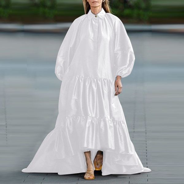 women's blouses & shirts 2021 fashion long sleeve solid maxi dresses vonda bohemian women dress casual ruffles party robe sundress, White
women's blouses & shirts 2021 fashion long sleeve solid maxi dresses vonda bohemian women dress casual ruffles party robe sundress, White
