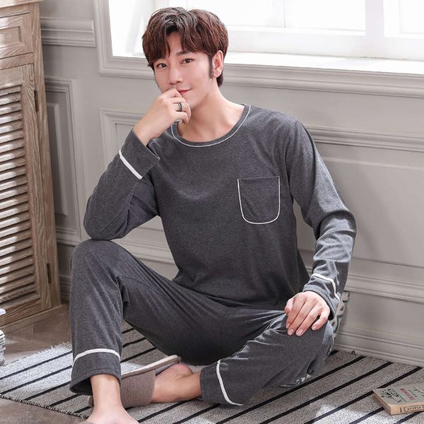 men's spring new 2021 pajamas long mouw set pure cats'pyjamas for nightwear pak homewear 4xl, Black;brown
men's spring new 2021 pajamas long mouw set pure cats'pyjamas for nightwear pak homewear 4xl, Black;brown