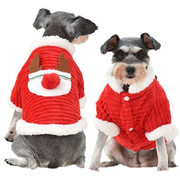 dog apparel adorable christmas pet clothes xmas elk deer shaped thicken cat coat party outfits for autumn winter (size xs)
dog apparel adorable christmas pet clothes xmas elk deer shaped thicken cat coat party outfits for autumn winter (size xs)