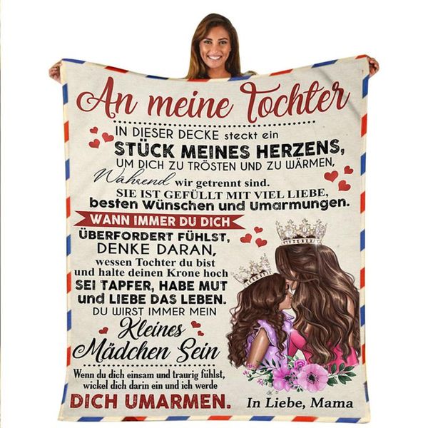 blankets message letter flannel blanket gift to my daughter comfortable wrap perfect german
blankets message letter flannel blanket gift to my daughter comfortable wrap perfect german