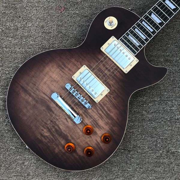 rosewood fingerboard electric guitar, chrome hardware, matte brown red back, solid mahogany body guitar
rosewood fingerboard electric guitar, chrome hardware, matte brown red back, solid mahogany body guitar