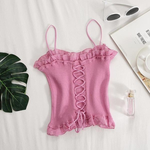 women's tanks & camis heliar bandage crop women spaghetti knitted cute 2021 summer solid for, White
women's tanks & camis heliar bandage crop women spaghetti knitted cute 2021 summer solid for, White