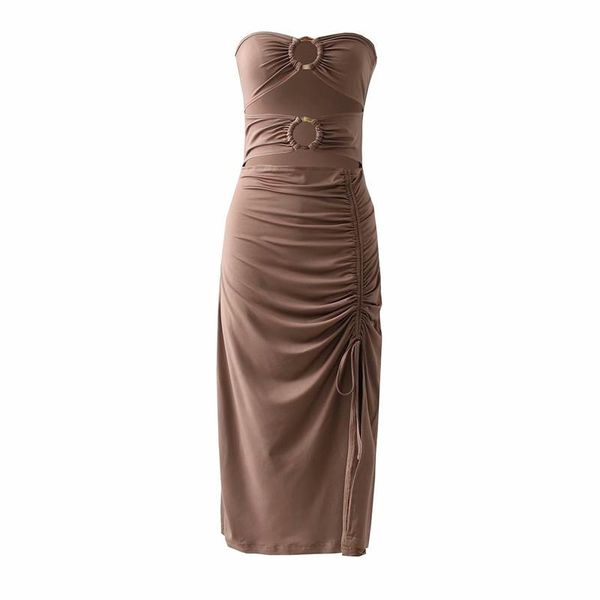 casual dresses puwd women brown mouwloos hollow out 2021 summer fashion ladies plooien vintage streetwear dress girls chic, Black;gray
casual dresses puwd women brown mouwloos hollow out 2021 summer fashion ladies plooien vintage streetwear dress girls chic, Black;gray