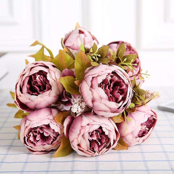 decorative flowers & wreaths artificial cored peony bouquet european-style simulation plant floral wedding party table household diy decorat
decorative flowers & wreaths artificial cored peony bouquet european-style simulation plant floral wedding party table household diy decorat