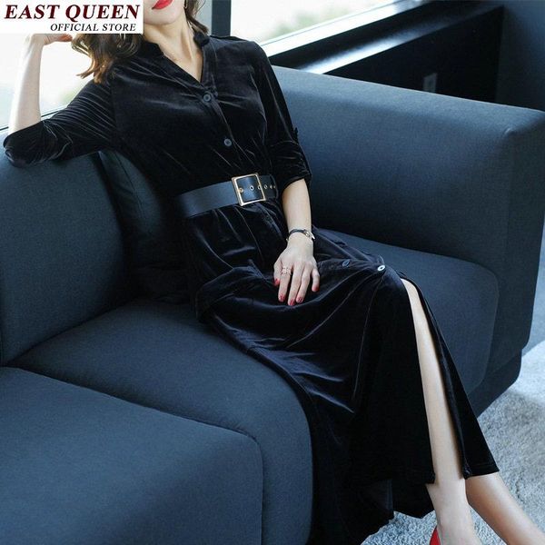 casual dresses business split clothes autumn women 2021 office for black ladies dinner social midi dress with belt ff002, Black;gray
casual dresses business split clothes autumn women 2021 office for black ladies dinner social midi dress with belt ff002, Black;gray
