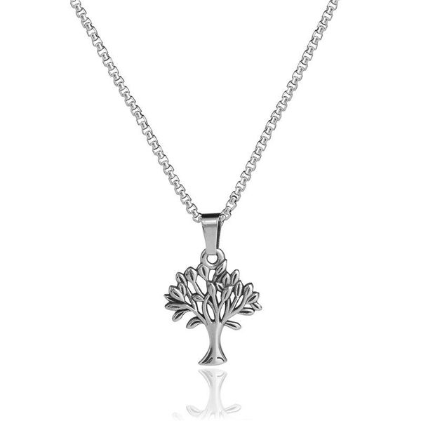 pendant necklaces retro tree of life stainless steel necklace for women fashion vintage silver color choker jewelry
pendant necklaces retro tree of life stainless steel necklace for women fashion vintage silver color choker jewelry