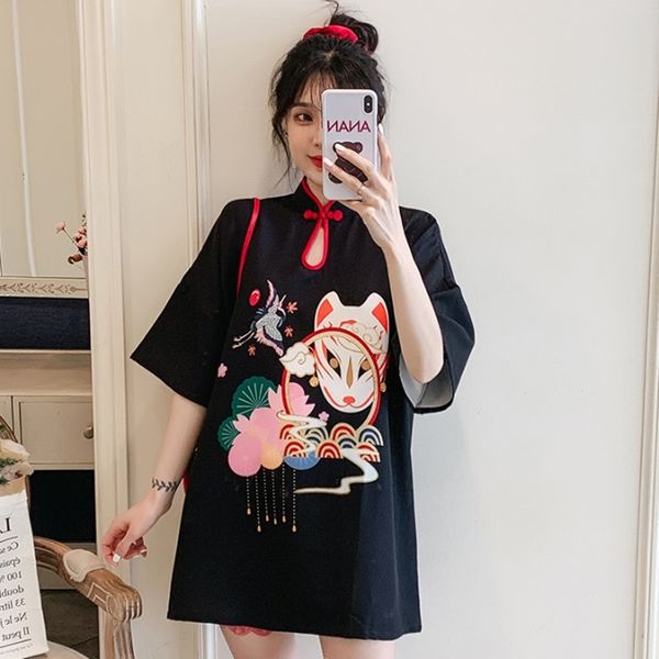 plus size summer clothes fashion trend modern cheongsam dress for women short sleeve dresses harajuku chinese dress qipao 12171, Red
plus size summer clothes fashion trend modern cheongsam dress for women short sleeve dresses harajuku chinese dress qipao 12171, Red