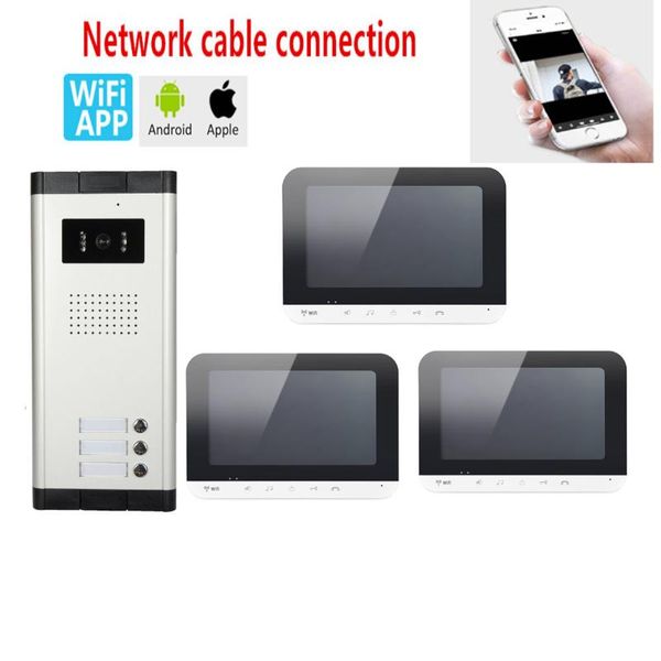 video door phones 7''inch wired phone visual intercom system doorbell monitor camera kit for home security
video door phones 7''inch wired phone visual intercom system doorbell monitor camera kit for home security