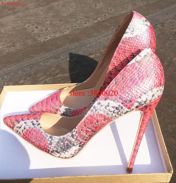 dress shoes vinapobo 2021 arrival women red snake printed stilettos high heels pointed toe wedding pumps 12cm/10cm/8cm, Black
dress shoes vinapobo 2021 arrival women red snake printed stilettos high heels pointed toe wedding pumps 12cm/10cm/8cm, Black