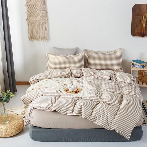 bedding sets elka small fresh style home bedsheet set four-piece oceania