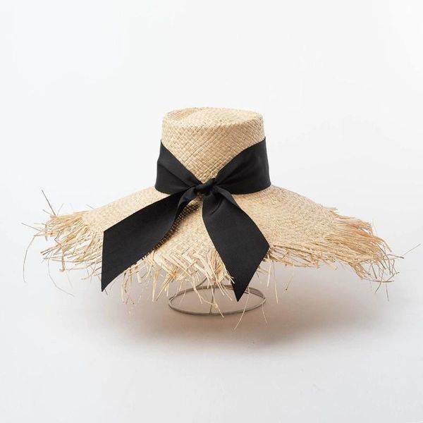 wide brim hats summer 2021 hand-woven lafite straw hat with ring-edge, flat sun protection, beach vacation, panama, Blue;gray
wide brim hats summer 2021 hand-woven lafite straw hat with ring-edge, flat sun protection, beach vacation, panama, Blue;gray