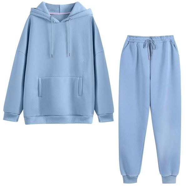 women's two piece pants autumn winter tracksuit women set fleece oversized sweatshirt and long casual solid hooded sport suit outfit, White
women's two piece pants autumn winter tracksuit women set fleece oversized sweatshirt and long casual solid hooded sport suit outfit, White