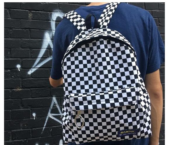 backpack dhl 10 pieces plaid man and women's fashion checker travel bag student schoolbag vintage
backpack dhl 10 pieces plaid man and women's fashion checker travel bag student schoolbag vintage