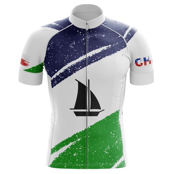 gym clothing 2021 for chile men's cycling jersey outdoor daily travel elastic breathable bike track shirt mtb riding clothes tyz609-0, White;black