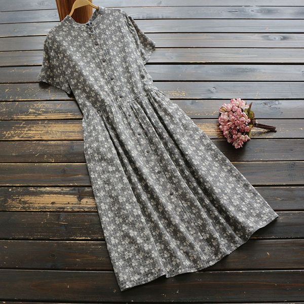 casual dresses lamtrip sales short sleeve cool breathable cotton retro flowers print robe 2021 summer quick drop 3q4q, Black;gray
casual dresses lamtrip sales short sleeve cool breathable cotton retro flowers print robe 2021 summer quick drop 3q4q, Black;gray