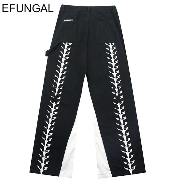 men's jeans skeleton print men denim pants ripped color patchwork hip hop jean punk streetwear trousers biker american clothing, Blue
men's jeans skeleton print men denim pants ripped color patchwork hip hop jean punk streetwear trousers biker american clothing, Blue