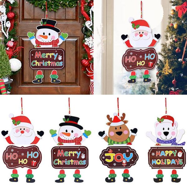 christmas decorations merry door hanging ornaments pendant santa claus snowman banner holidays year party decoration navidad kids gift
christmas decorations merry door hanging ornaments pendant santa claus snowman banner holidays year party decoration navidad kids gift