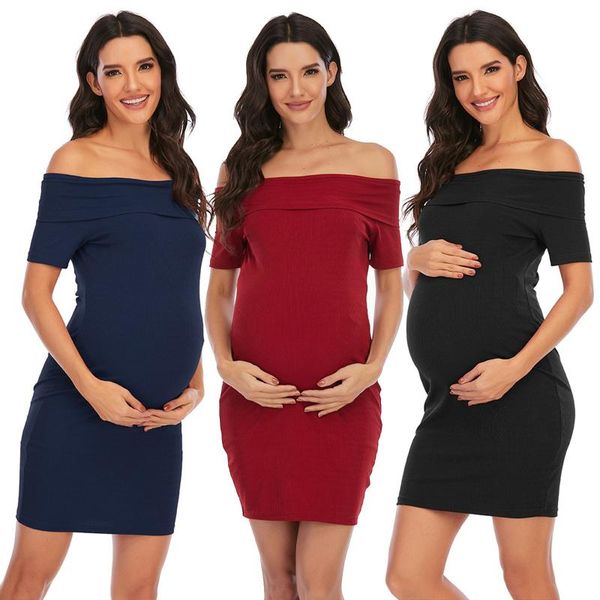 maternity dresses dress women's sleeveless solid color off shoulder backless robe femme clothes for pregnant women vestidos, White
maternity dresses dress women's sleeveless solid color off shoulder backless robe femme clothes for pregnant women vestidos, White