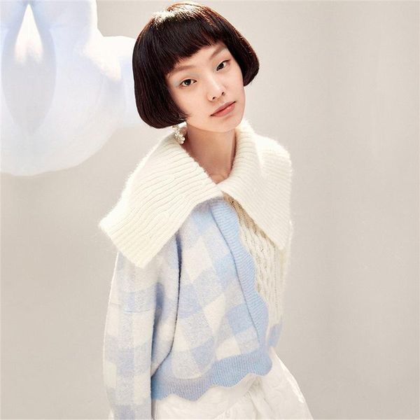 women's sweaters tie dye gradient color women jackets female sweater coat down collar cute chic wholesale 1511, White;black
women's sweaters tie dye gradient color women jackets female sweater coat down collar cute chic wholesale 1511, White;black