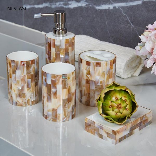 bath accessory set nordic shell pattern resin bathroom supplies decor accessories soap dispenser toothbrush holder dish mouth cup
bath accessory set nordic shell pattern resin bathroom supplies decor accessories soap dispenser toothbrush holder dish mouth cup