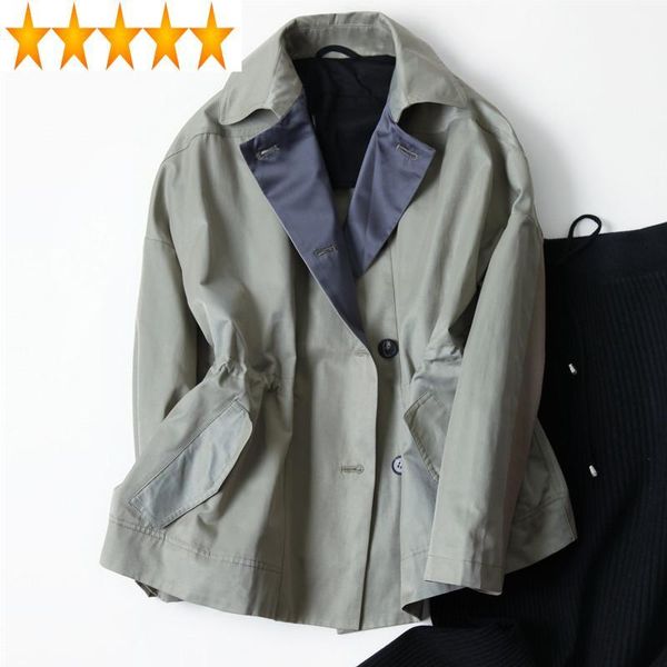trench coat 2021 female spring women's windbreaker vintage fashion korean women clothes overcoat chaqueta mujer dc-1106 kj4163 coats, Tan;black
trench coat 2021 female spring women's windbreaker vintage fashion korean women clothes overcoat chaqueta mujer dc-1106 kj4163 coats, Tan;black