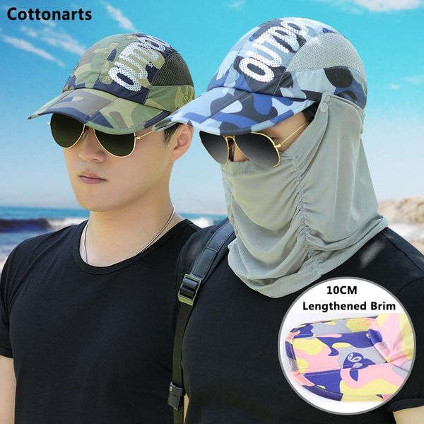 wide brim hats camouflage tri-fold hat baseball cap men fishing quick-drying visor sun 2021 detachable mask mountaineering, Blue;gray
wide brim hats camouflage tri-fold hat baseball cap men fishing quick-drying visor sun 2021 detachable mask mountaineering, Blue;gray