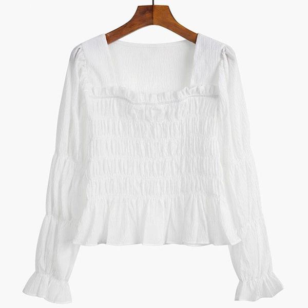 women's blouses & shirts ladies long sleeve elegant blouse shirt women white blue casual vintage square collar office lady blus
women's blouses & shirts ladies long sleeve elegant blouse shirt women white blue casual vintage square collar office lady blus
