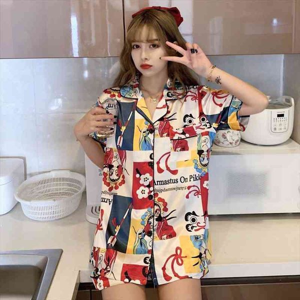 silk pjs short sleeves satin womens sleepwears set home clothing suit sweet pyjamas elegant pajamas sets, Black;red
silk pjs short sleeves satin womens sleepwears set home clothing suit sweet pyjamas elegant pajamas sets, Black;red