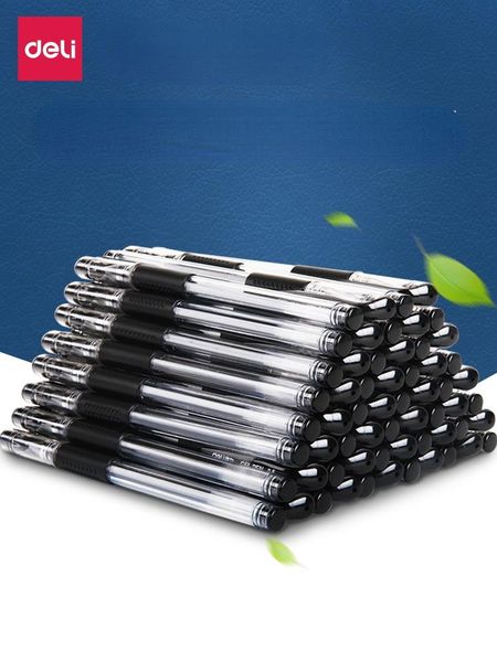 gel pens 60pcs/lot deli stationery neutral pen student examination big volume black water carbon 0.5mm office school supply
gel pens 60pcs/lot deli stationery neutral pen student examination big volume black water carbon 0.5mm office school supply