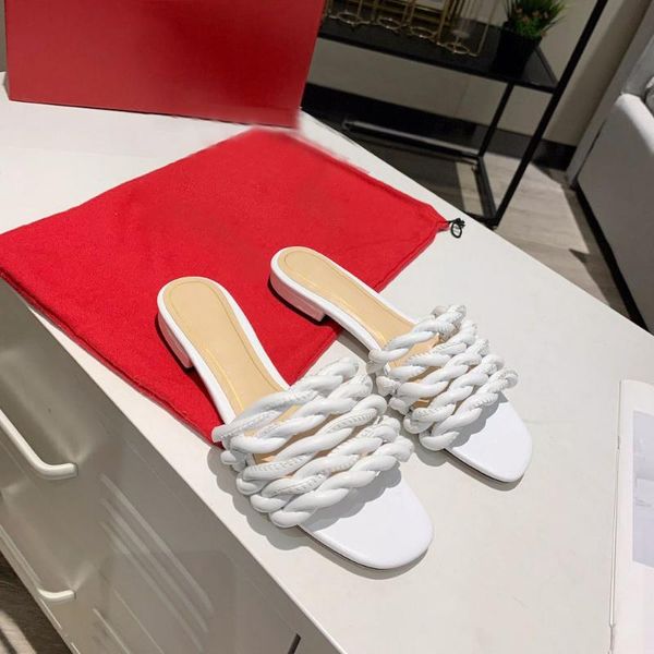 slippers large size 42 women's shoes sell summer genuine leather sandals fashion woven open toe flats for lady, Black
slippers large size 42 women's shoes sell summer genuine leather sandals fashion woven open toe flats for lady, Black