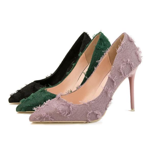 dress shoes 2021 spring and autumn lace diamond beaded fine pointed high heel women's retro temperament, Black
dress shoes 2021 spring and autumn lace diamond beaded fine pointed high heel women's retro temperament, Black