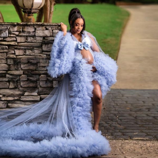 lavender tulle ruffles sleepwear maternity pshoot dresses bridal fluffy prom gowns pgraphy wear bathrobe, White
lavender tulle ruffles sleepwear maternity pshoot dresses bridal fluffy prom gowns pgraphy wear bathrobe, White