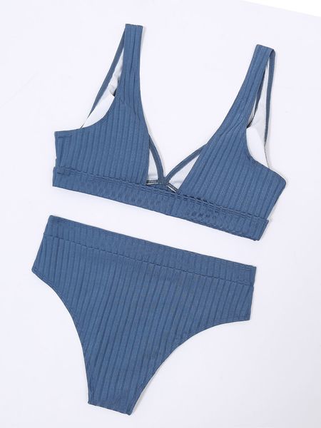 blue striped bikini 2021 high cut swimwear female ribbed swim women bathing push up swim suit beach wera summerb
blue striped bikini 2021 high cut swimwear female ribbed swim women bathing push up swim suit beach wera summerb