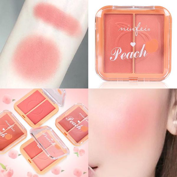 blush two-tone matte face palette natural pigmented baked cheek rouge orange pink powder blusher makeup cosmetic
blush two-tone matte face palette natural pigmented baked cheek rouge orange pink powder blusher makeup cosmetic