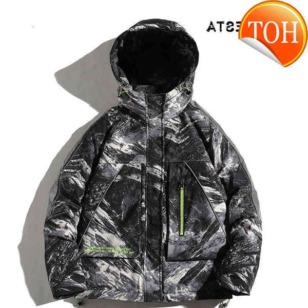 2021 winter camouflage 90% white duck down jacket men hooded warm coat fashion casual thicken large size parkas s-3xl, Black
2021 winter camouflage 90% white duck down jacket men hooded warm coat fashion casual thicken large size parkas s-3xl, Black