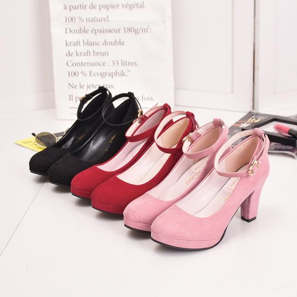 boots 2021 women platform shoes for woman party buckle strap solid color mid-heeled womens thick heels wedding pumps, Black
boots 2021 women platform shoes for woman party buckle strap solid color mid-heeled womens thick heels wedding pumps, Black