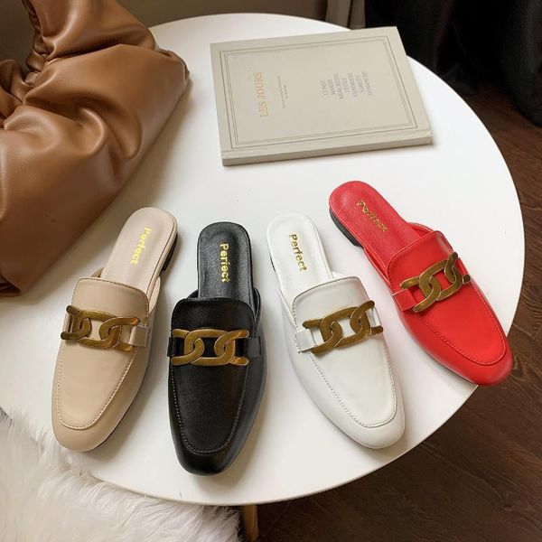 slippers spring and autumn women luxury pu loafers single shoes ladies non-slip flat casual for wom, Black
slippers spring and autumn women luxury pu loafers single shoes ladies non-slip flat casual for wom, Black
