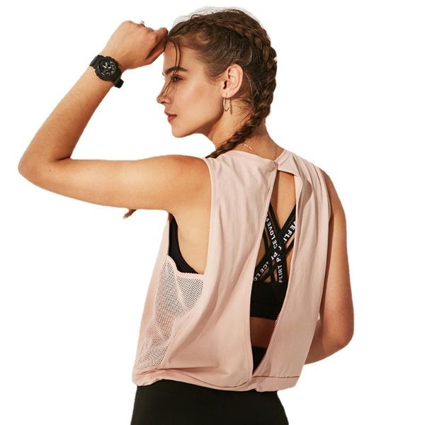yoga outfit uvrcos stretch short sleeved t-shirt women's loose breathable running exercise vest outdoor workout clothes hollow
yoga outfit uvrcos stretch short sleeved t-shirt women's loose breathable running exercise vest outdoor workout clothes hollow