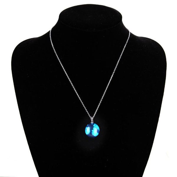 pendant necklaces women night light luminous resin rould ball link chain fashion jewelry gifts for girls, Silver
pendant necklaces women night light luminous resin rould ball link chain fashion jewelry gifts for girls, Silver