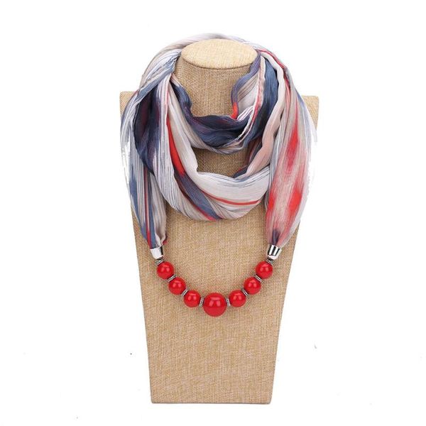 pendant necklaces autumn and winter resin beads scarf necklace ethnic fashion scarve collar bijoux jewelry for women, Silver
pendant necklaces autumn and winter resin beads scarf necklace ethnic fashion scarve collar bijoux jewelry for women, Silver