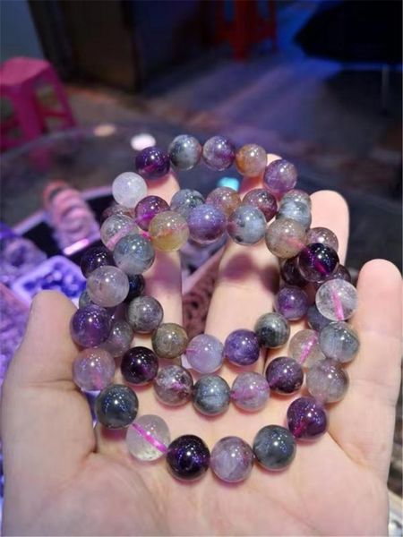 beaded, strands natural colorful auralite 23 bracelet healing crystal stretch round bead bracelets for women female 12mm, Black
beaded, strands natural colorful auralite 23 bracelet healing crystal stretch round bead bracelets for women female 12mm, Black